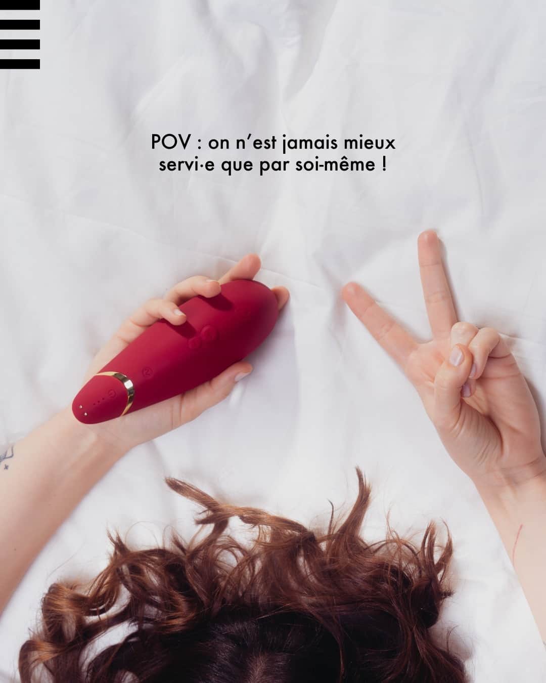 セフォラのインスタグラム：「On vous souhaite une très belle journée des célibataires 😏❤️‍🔥⁣ ⁣ Parce que le bien-être physique et mental passe aussi par une intimité épanouie, osez plonger dans l'univers @womanizerglobal, fraîchement disponible sur sephora.fr et l’app Sephora.⁣ ⁣ #SephoraFrance #Intimatebeauty #Womanizer」