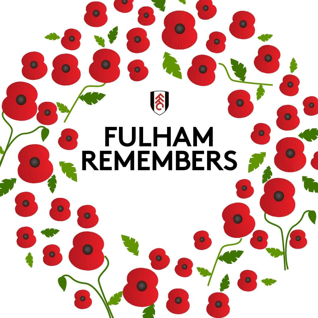 フラムFCのインスタグラム：「We will remember them. 🤍」