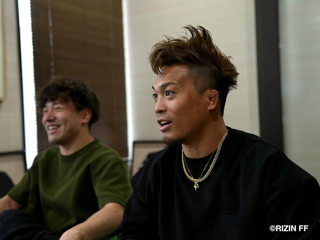 RIZIN FF OFFICIALのインスタグラム：「#RIZIN45 Press Conference Photos📸  ☑️Shinobu Ota ☑️Ryusei Ashizawa  #RIZIN #RIZINFF」