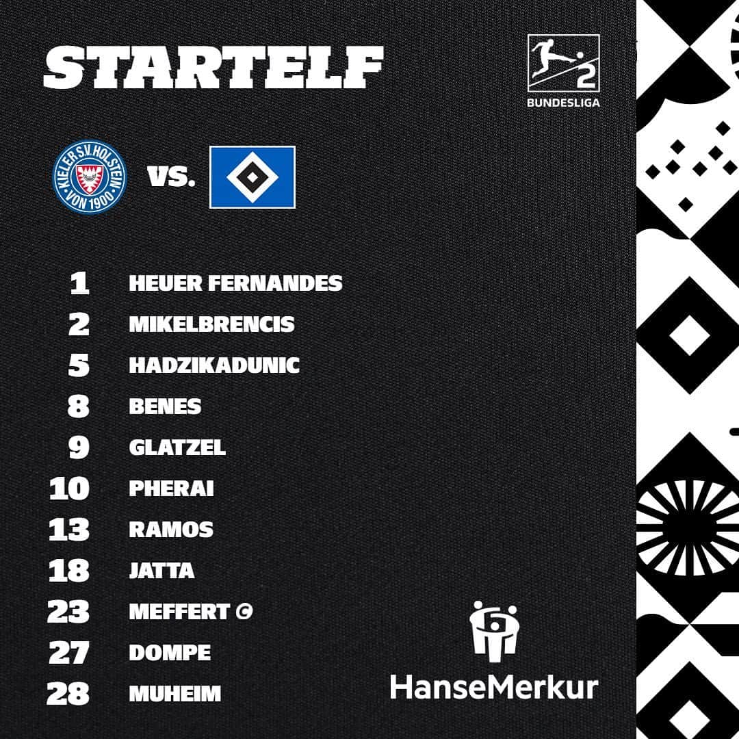 ハンブルガーSVさんのインスタグラム写真 - (ハンブルガーSVInstagram)「Mit dieser 1️⃣1️⃣ starten wir in das Auswärtsspiel bei @holsteinkiel. 🔷  #nurderHSV #KSVHSV 📸 @witters_sportfotografie」11月11日 20時09分 - hsv