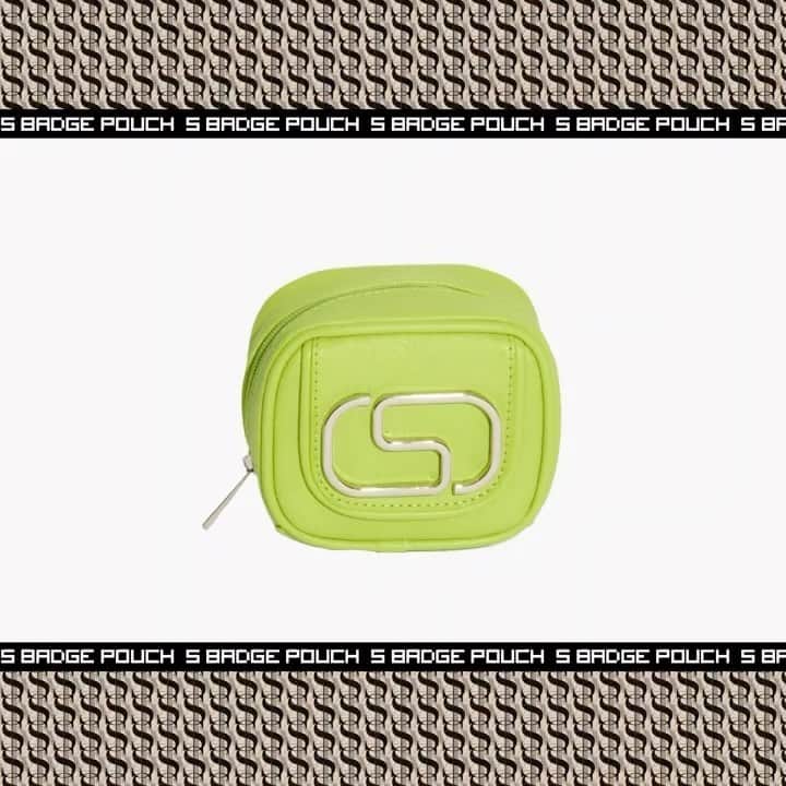 スライのインスタグラム：「NEW ARRIVAL __________________________________ ☑︎S BADGE POUCH (030GAA56-6200) BLK,LIME ※全国のSLY店舗・WEBSTORE・ZOZOTOWNにて販売中 _____________________________ㅤ #SLY #SLY_fav」