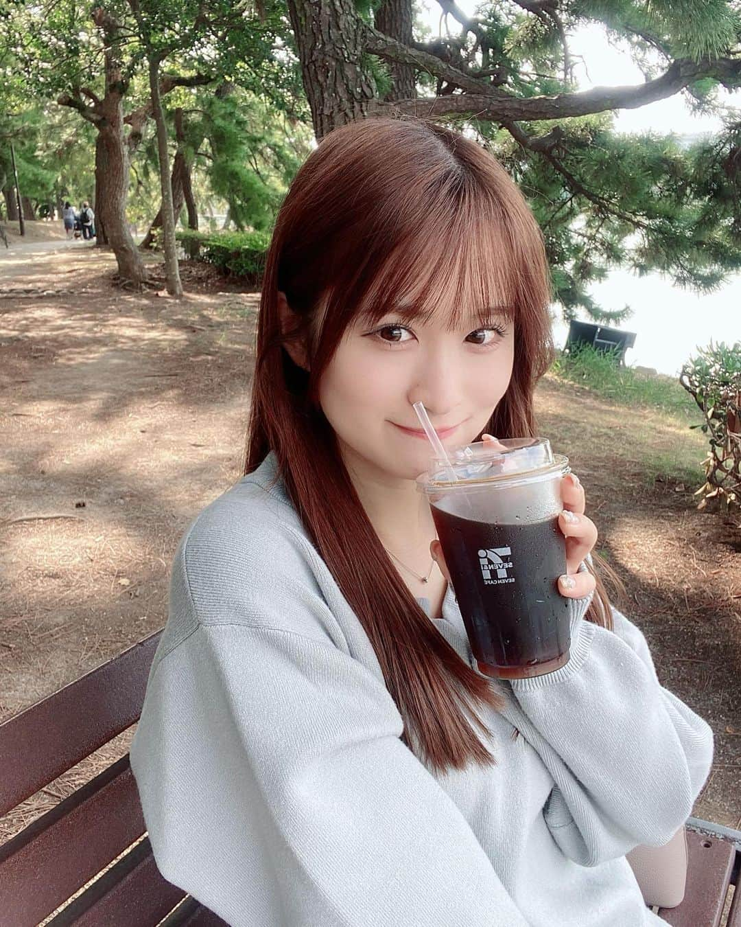 田中伊桜莉さんのインスタグラム写真 - (田中伊桜莉Instagram)「🍩🍃☕️  念願だったi.m.donut買って大濠公園でお母さんとピクニックした~‪☺︎‬」11月11日 20時21分 - iori_hkt48