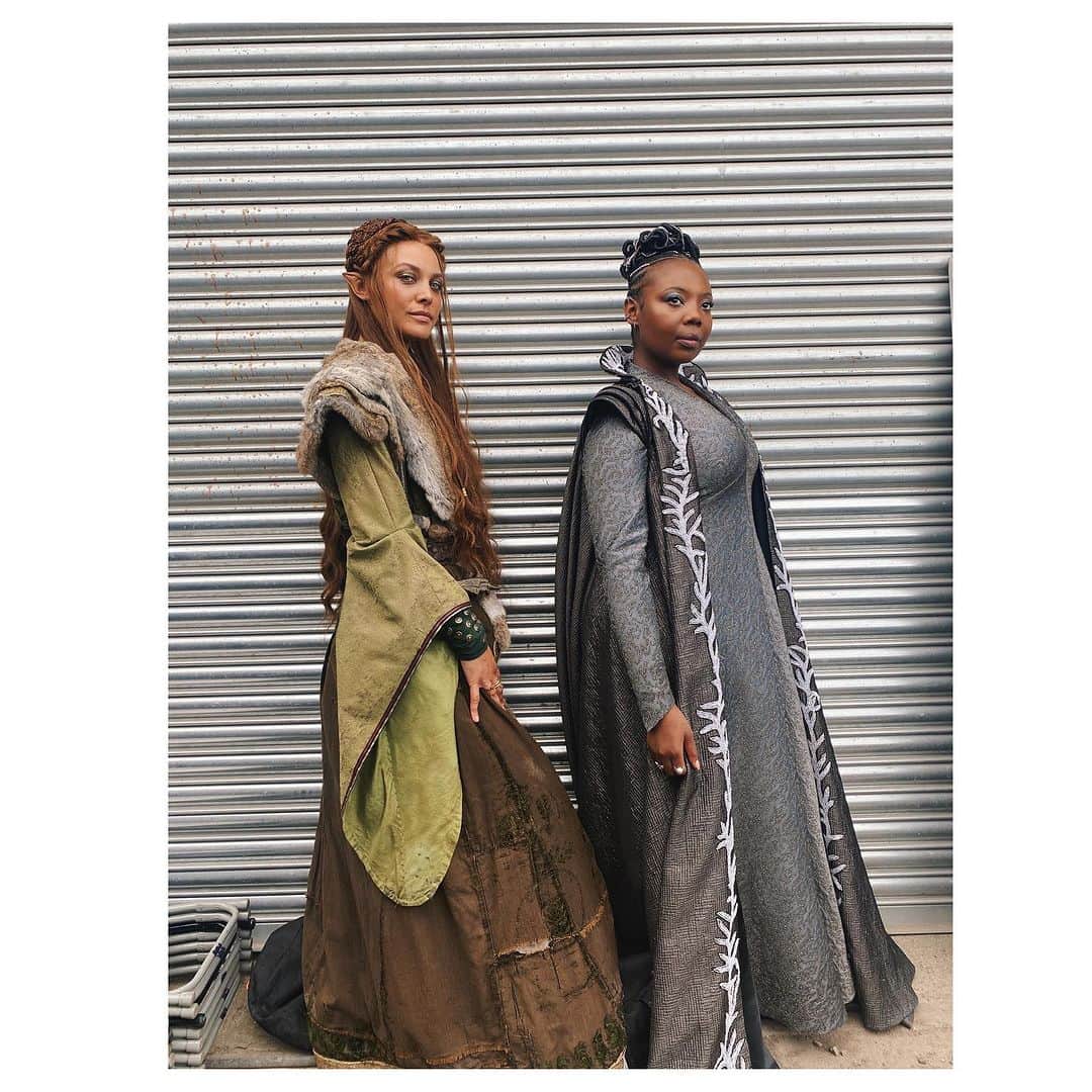 メシア・シムソンのインスタグラム：「The Fringi and Fran Show ✨🧝🏼‍♀️🗡️  Loved working with this super talented beautiful woman ♥️  Bring on Season 4 🌹」