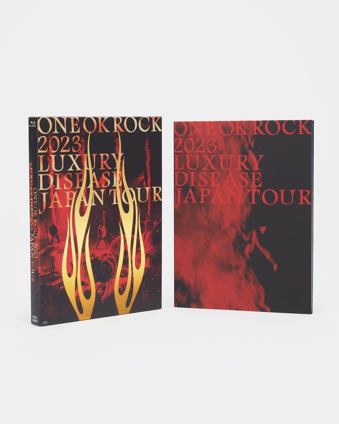 ONE OK ROCKのインスタグラム：「DVD & Blu-ray ”ONE OK ROCK 2023 LUXURY DISEASE JAPAN TOUR”  11/15発売DVD, BDの予約はこちら https://oor.lnk.to/LD_DVDBD  #ONEOKROCK」