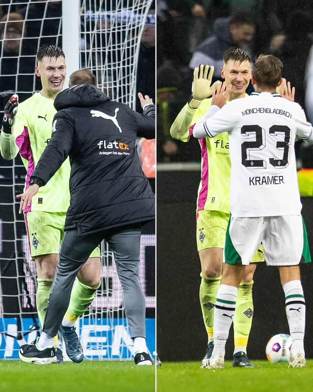 ボルシア・メンヒェングラートバッハのインスタグラム：「Endlich die Belohnung für viele starke Leistungen! Erste weiße Weste in der Bundesliga für Mo! 👏👏👏  #DieFohlen #BMGWOB」