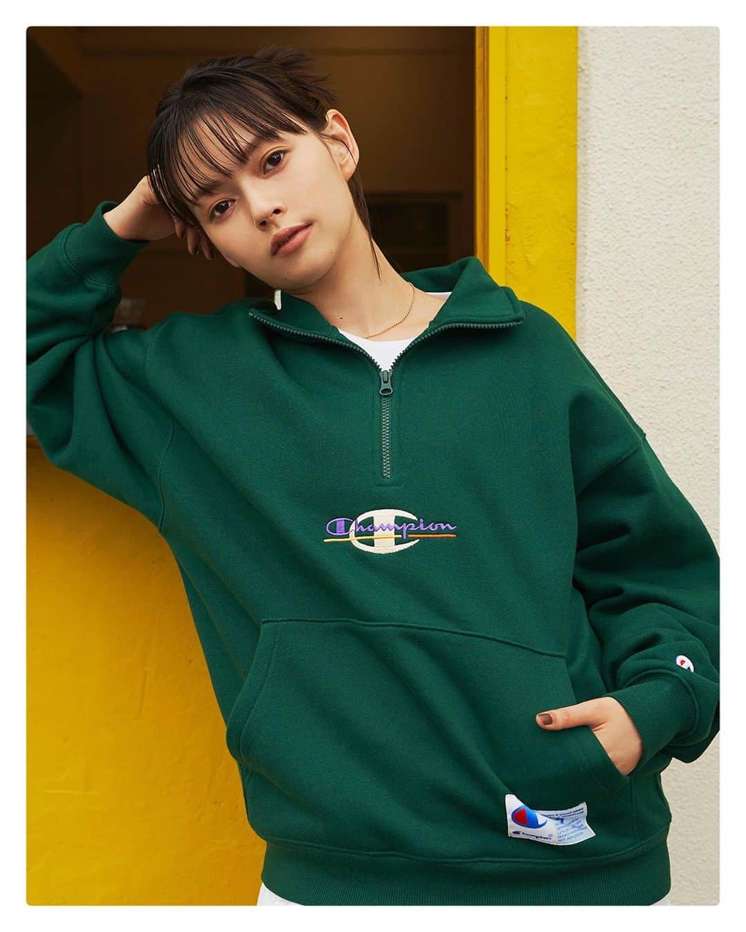 夏子のインスタグラム：「. @champion_japan  #いつまでも愛せるもの #championwhatmovesyou #ChampionJP #PR」