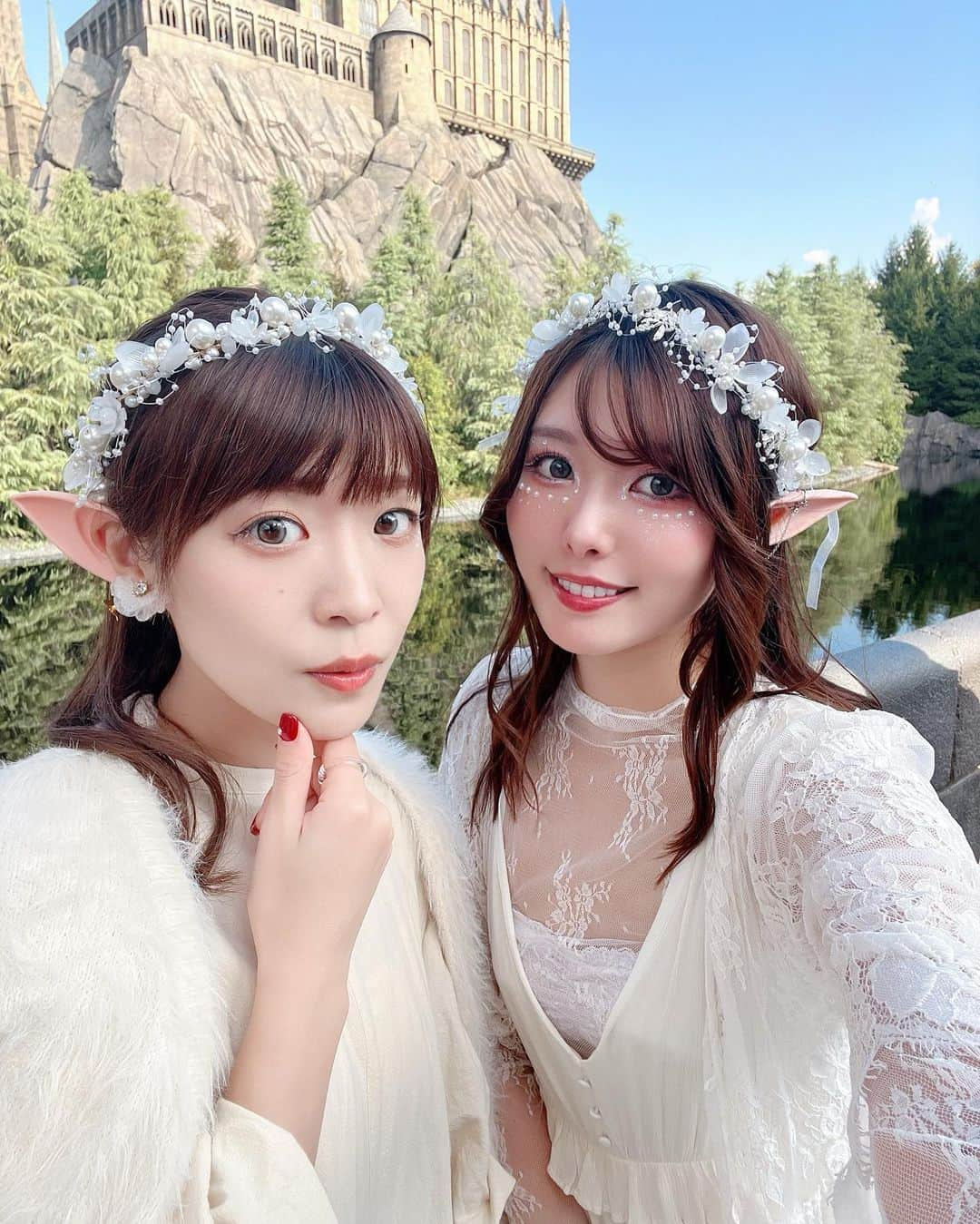 YOUKORINさんのインスタグラム写真 - (YOUKORINInstagram)「🧝‍♀️🧚‍♂️🩵  とんがり耳🫢  #ハロウィン#ハロウィンコスプレ#エルフ#エルフメイク#Halloween#USJ#universalstudiosjapan」11月11日 21時17分 - xxy0uc0riinxx