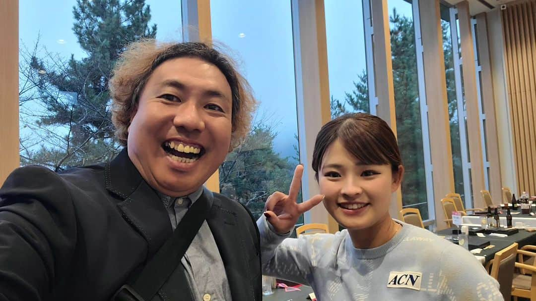 大西ライオンさんのインスタグラム写真 - (大西ライオンInstagram)「政田夢乃ちゃんとも撮ってました。  プロテスト合格おめでとう！『まさだ夢のようです！』と言ったとか言わないとか。  本当におめでとうございます！     #政田夢乃  #マイナビネクストヒロインゴルフツアー」11月11日 21時30分 - onishilion2010