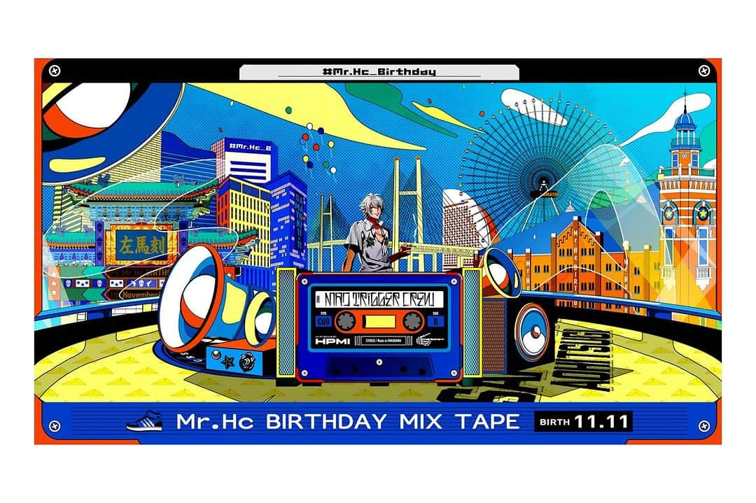 DJ U-ICHIのインスタグラム：「ヒプマイYouTubeにて #碧棺左馬刻 前回の簓に続きBirthday Mix Tape を制作させていただきました♪ 左馬刻のソロ曲から #madtriggercrew の曲、その他いろんな左馬刻パートを抜き出してリミックスも収録。 ミックステープとは少しだけDJプレイと違う楽しみがあるので、今回もそんな構成にしてみました。  楽しんでもらえましたか？  期間限定にて配信されてますので、期間中は沢山聴いてもらえたら嬉しいです。 （本日より11月17日23時59分まで）  https://youtu.be/8wzJVGcOuXw?si=qn2PPPUBC8O7RW2e  プレミア公開でしたので、みなさんのチャットのコメントやメッセージや感想、僕も嬉しいです。  #djuichi #ヒプマイ #ヒプノシスマイク #MixTape #11月11日 #HappyBirthday」