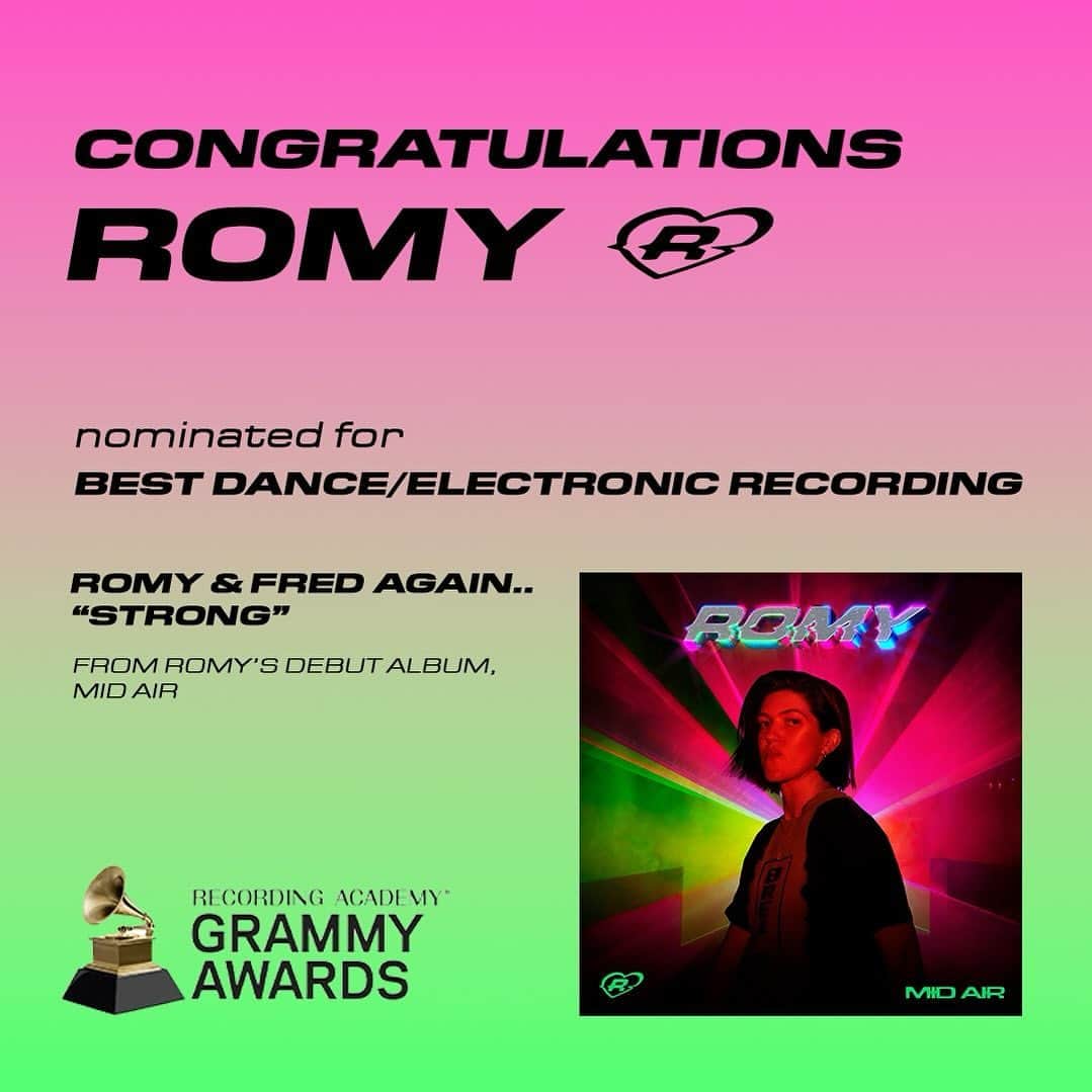 The xxさんのインスタグラム写真 - (The xxInstagram)「Congratulations to @romyromyromy on her 2024 Grammy nomination! 🌟」11月11日 22時09分 - thexx