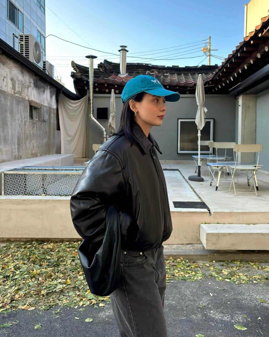 川島レイチェルのインスタグラム：「먹고 마시는거 밖에 없는 한국여행 최고🩵 （ゴーストライター @zeze_1123_ 😂）」