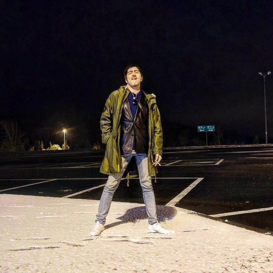 のインスタグラム：「サンキュー留萌！(初雪だって)」