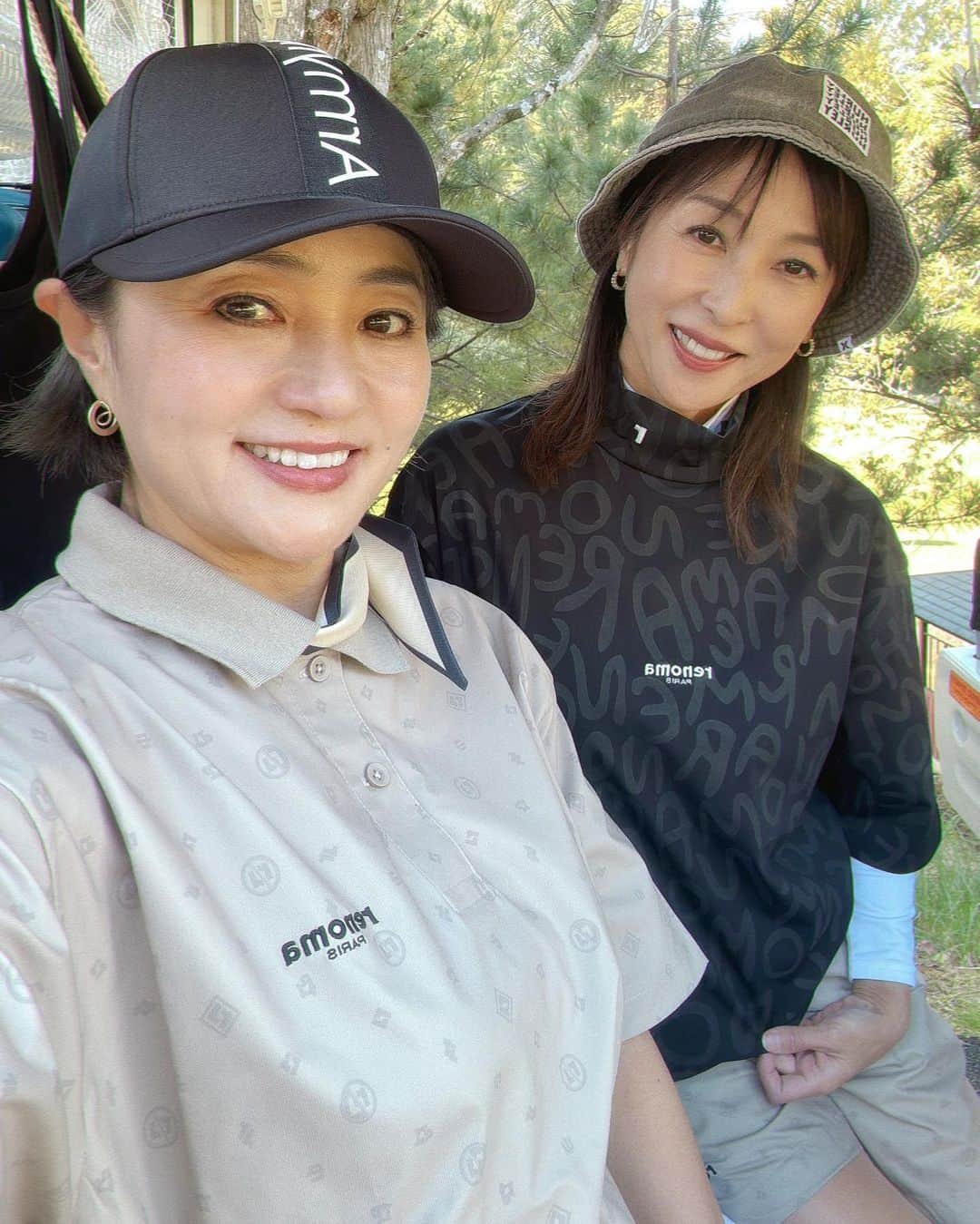 かとうれいこさんのインスタグラム写真 - (かとうれいこInstagram)「志穂さんとお揃いのレノマゴルフを着て〜  はじめましてのゆかちんまると  楽しいゴルフ⛳️  2人ともほんと面白くて笑いすぎましたー😆  私も面白くなりたいー  林さんありがとうございました。 @shihohashimoto3  @yukachinmaru_golf  @renoma_golf_jp  #帽子  @hurley_jp   #ゴルフ #秋 #ボーイッシュコーデ」11月11日 23時09分 - katoreiko_official
