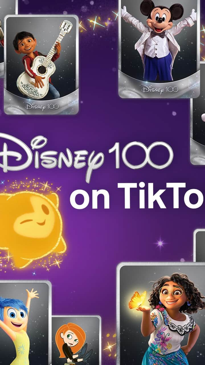 スター・ウォーズのインスタグラム：「#Disney100 on @TikTok is a wish come true! ✨Unlock 100 years of stories, magic, and memories in one special experience by following StarWars on TikTok!」