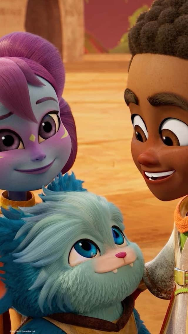 スター・ウォーズのインスタグラム：「🚨 Your attention please! 🚨  New episodes of Star Wars: Young Jedi Adventures are available now on Disney+ and Disney Junior.」