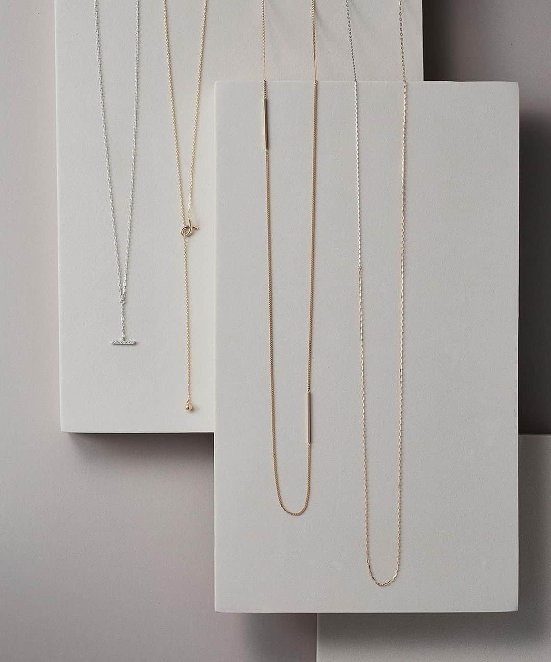 Joueteのインスタグラム：「【 2023 WINTER COLLECTION 】  K10 jewelry ✴︎  #Jouete #ジュエッテ #2023 #WINTER #ネックレス #K10」