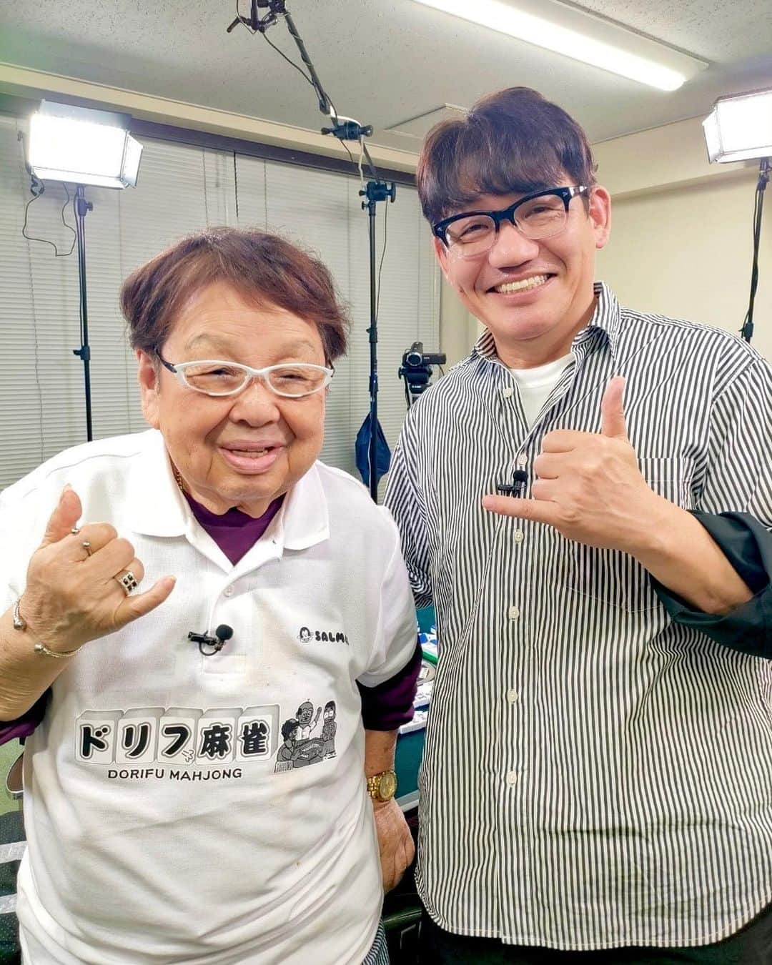 高木ブーさんのインスタグラム写真 - (高木ブーInstagram)「今公開中の『ドリフ麻雀』でずんの飯尾君と伊達朱里紗プロと対戦してます。良かったら、観て下さい。  #ドリフ麻雀 #飯尾和樹  #伊達朱里紗  #加藤茶 #高木ブー」11月12日 11時04分 - bootakagi85