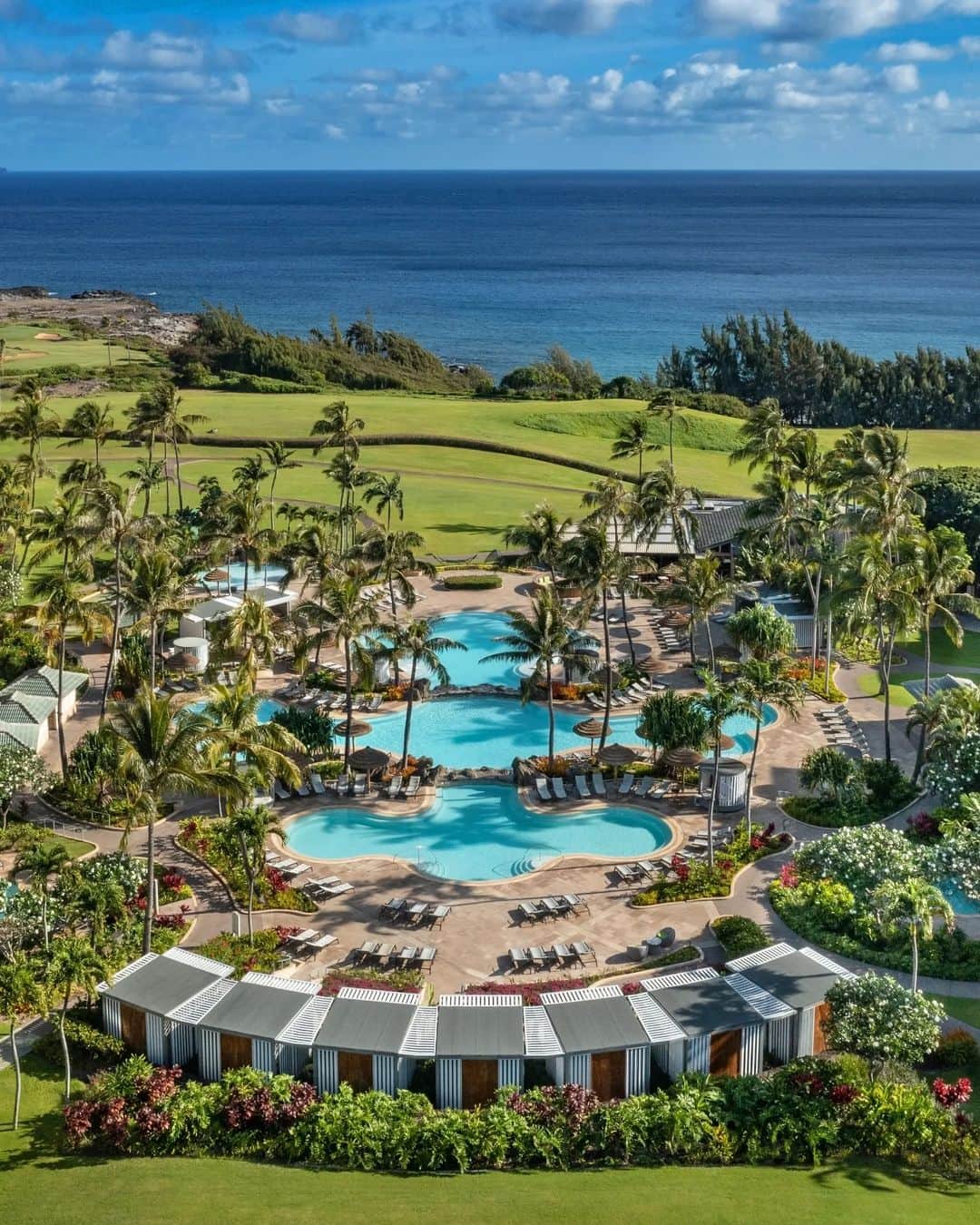 リッツ・カールトンのインスタグラム：「Relax in the heart of vibrant island hues at The Ritz-Carlton Maui, #Kapalua.」