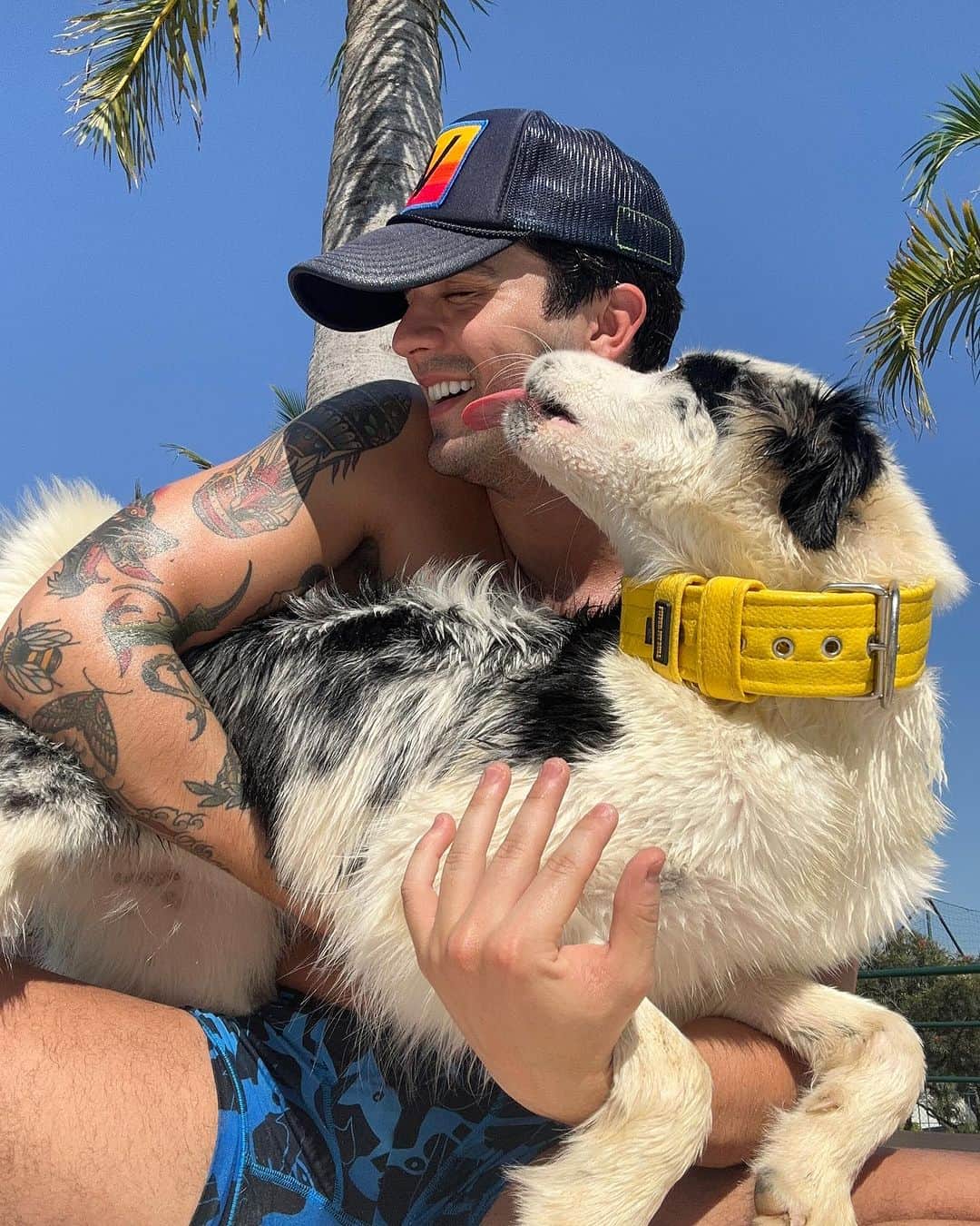 ルアン・サンタナのインスタグラム：「oh o tamanho da bichona 🐶」
