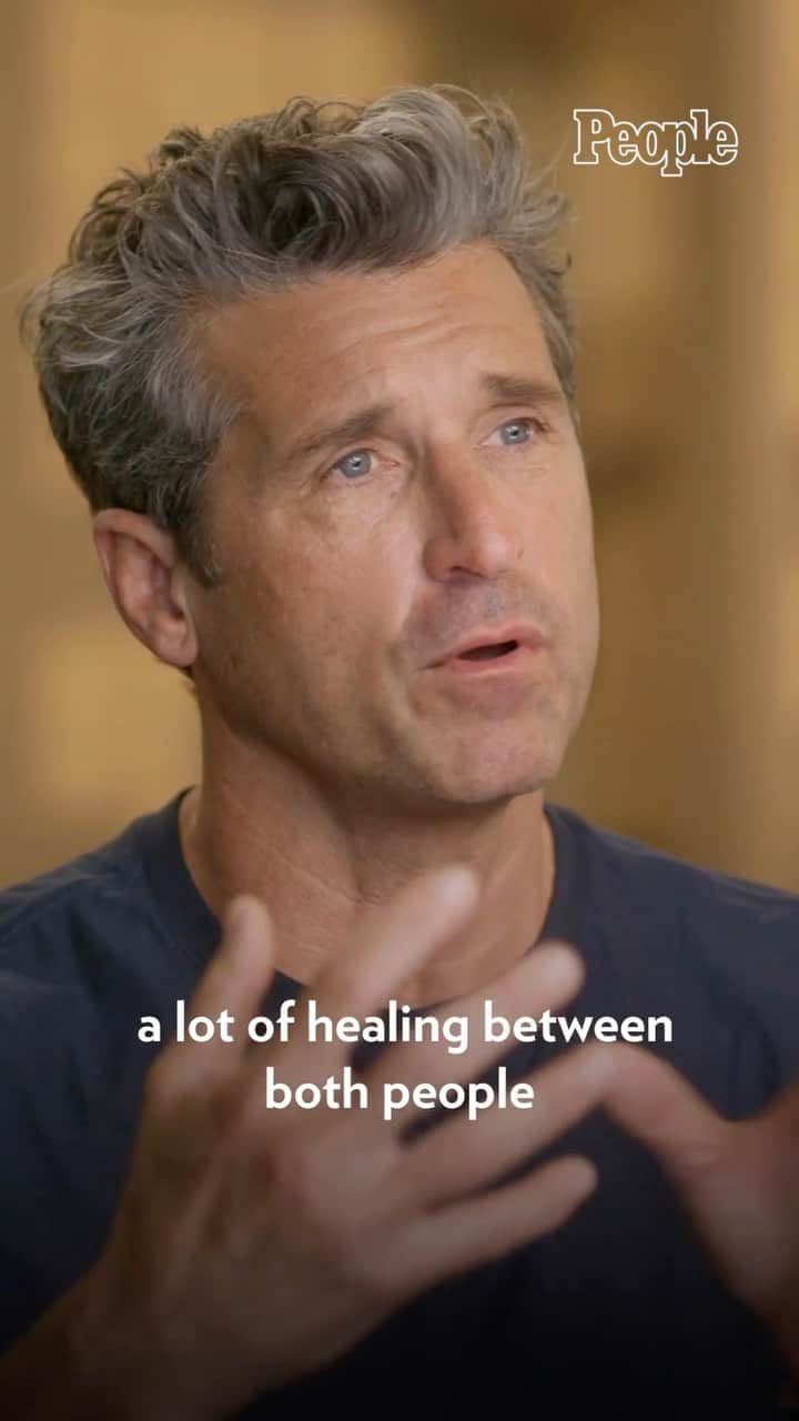 People Magazineのインスタグラム：「PEOPLE’s #SexiestManAlive #PatrickDempsey is opening up about what his foundation, The Dempsey Center, does to help those impacted by cancer.」
