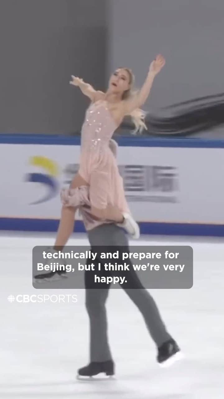 のインスタグラム：「GOLD for Piper Gilles and Paul Poirier 🥇  The Canadian duo finished 1st at the Cup of China in a 3 medal performance for Canada 🇨🇦   Fellow ice dancers Marjorie Lajoie & Zachary Lagha finished 2nd 🥈   The third Canadian duo to find the podium were Deanna Stellato-Dudek and Maxime Deschamps who were GOLDEN in the pairs competition 🥇」