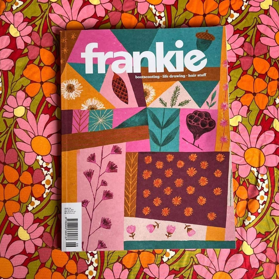 frankie magazineのインスタグラム：「slow spring mornings with issue 116 ~ get yours from your local supermarket or newsagent today.」