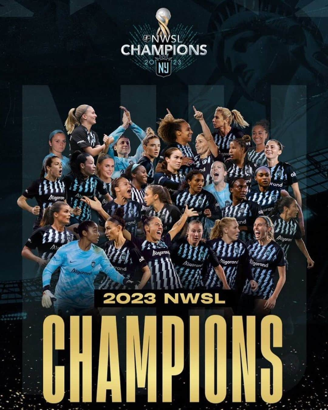 New York Giantsのインスタグラム：「Congratulations @gothamfc on your #NWSLChampionship  👏⚽️🏆」