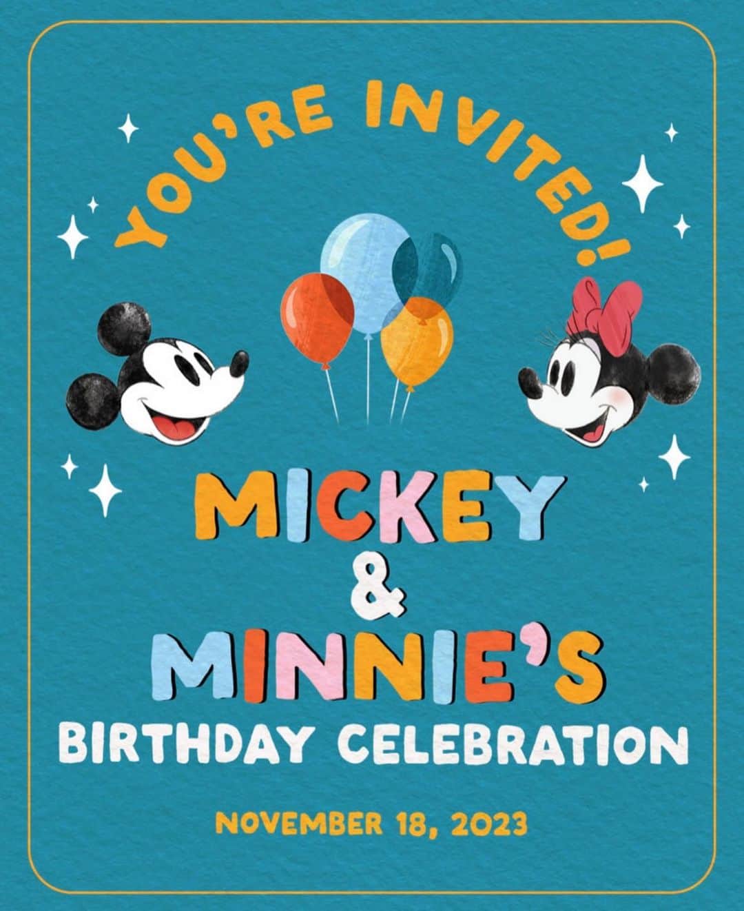ミニーマウスさんのインスタグラム写真 - (ミニーマウスInstagram)「Just one week away! Don’t forget Mickey & Minnie’s birthday on November 18! 🎈」11月12日 7時28分 - minniemouse