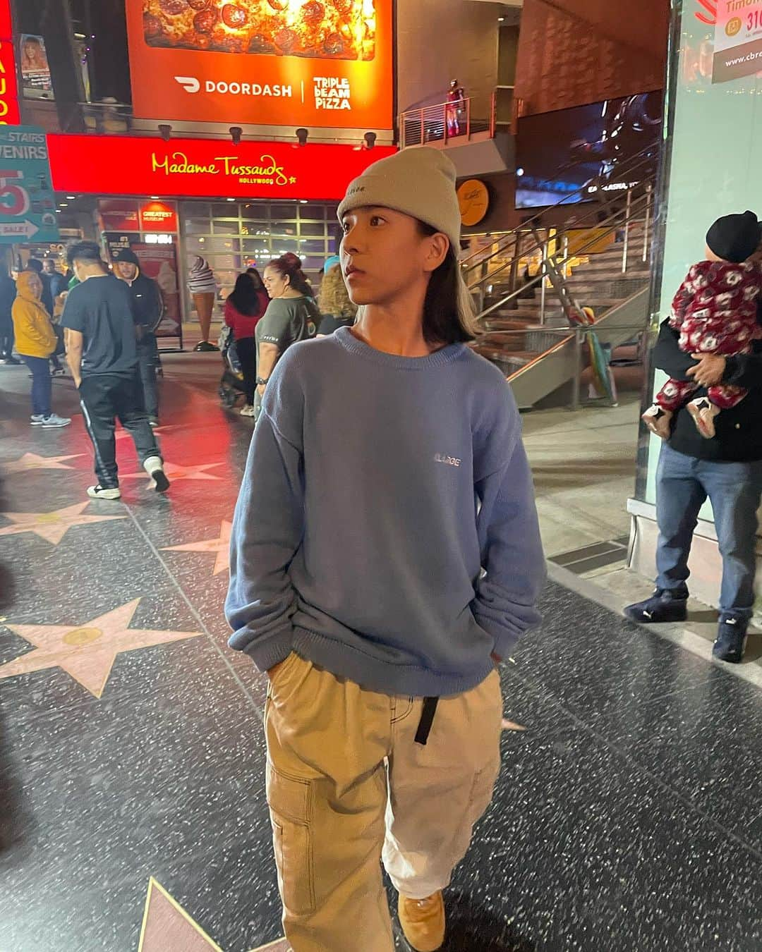 飯沼月光さんのインスタグラム写真 - (飯沼月光Instagram)「@xlargejp in Hollywood🇺🇸」11月12日 7時37分 - bboy_tsukki