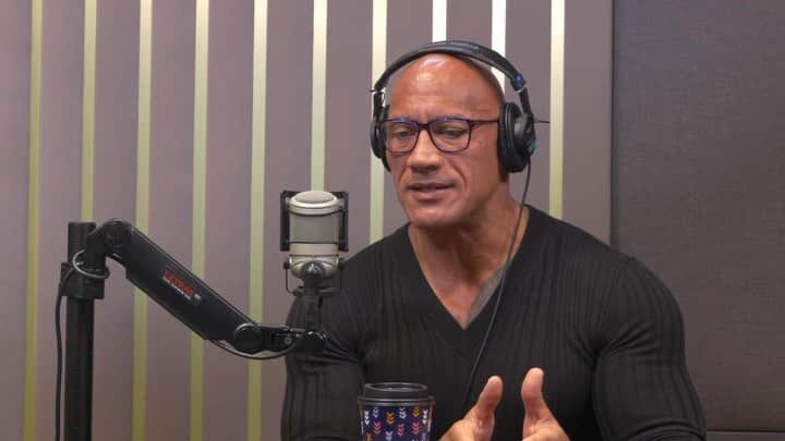 ドウェイン・ジョンソンのインスタグラム：「Like so many of you fathers out there — I work very hard to raise my daughters with all the fatherly love I got in my DNA & soul — because I know what it’s like to be raised by a father who had very limited capacity for love, because of the hell he went through as a young boy.   I want to raise my girls with all the stuff that I didn’t get from my dad when I was growing up.   But I will also pass on to my daughters, all the invaluable qualities my dad passed on to me —  grit, work ethic, hunger, cultural pride and even if the love is limited — it’s still love and it’s still powerful.   This is what we do, as fathers and men.   Really appreciate the chop session with @trevornoah on his new podcast “WHAT NOW” on @spotify!   You can check out the podcast in my bio ☝🏾   “every man wants a son, but every man needs a daughter”」