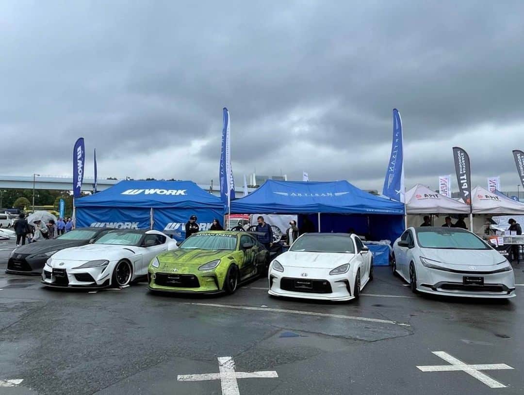 Spirits Artisanさんのインスタグラム写真 - (Spirits ArtisanInstagram)「We are just exibit on Motor fan festa2023 in Odaiba! USA : @evasivemotorsports @butlertire Canada : @advanced_auto_salon @otto.auto.service China : @bond_china Hong kong : @nigeljdmparts Taiwan : #車庫小舗 Russia : @suv.project Kazakhstan : @spoiler.kz Indonesia : @premierautowerkz Philippine : @jworksunlimited @artisanspiritsph Singapore : @mwsautoworks Thailand : @prodriveshop India : @racetechindia Malaysia : @donloh2007 Bahrain : @kanooperformance Kuwait : @hamad_skyline UK : @streettracklife Australia : @import_monster @traum06996 @car_life_staff @sunyard @bondosaka #bondourawa @bondtokyo @bond_omiya @bondoiimura @ysr0443 @cs.forme_1 @office_k_tokyo @artisanspiritsusa @artisan.ceravi @artisanspiritsph @artisantaiwan @artisan.nobu @artisan_spirits_canada @artisanspirits_uk #artisanspirits #artisan #asms #toyota #toyotausa #GR #GRsupra #GR86 #hachiroku #prius #priusphv #supra」11月12日 10時44分 - artisan_spirits