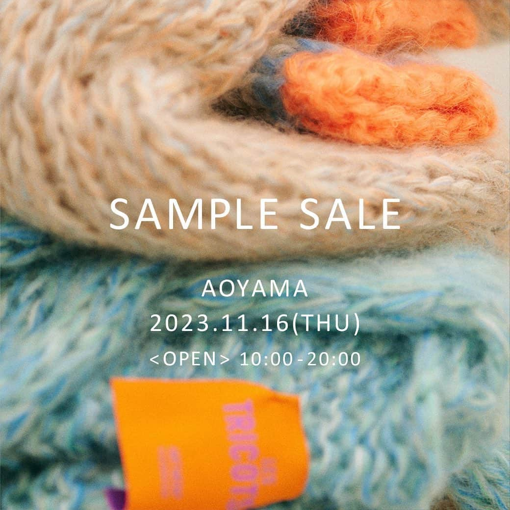 ウィムガゼットのインスタグラム：「. 【青山店】SAMPLE SALE開催のお知らせ.  いつもウィム ガゼットをご愛顧いただき誠にありがとうございます。  ウィム ガゼット 青山店にて、11月16日(木)にサンプルセールを開催いたします。  ＜2023AW SAMPLE SALE＞ 期間：11月16日(木) 会場：ウィム ガゼット 青山店 時間：10：00～20：00  それに伴い、11月15日(水)はセール準備の為、15：00閉店となります。  お客様には大変ご不便、ご迷惑をお掛けいたしますが何卒ご理解賜りますようお願い申し上げます。  ※11月16日(木)の店舗運営について ・先着順にて整理券を配布いたします。 ・当日は入場制限、点数制限を行い、入店可能人数は20名様まで、滞在可能時間は60分間となります。 ・ご試着は、1回のご利用につき3点までとさせていただきます。  サンプル品は無くなり次第終了となりますので、是非お早めにお立ち寄りください。 (尚、サンプル品の在庫の有無に関してはお答えが出来かねますので、ご了承ください。)  皆様のご来店を心よりお待ちしております。  #whimgazette #ウィムガゼット  #samplesale #サンプルセール」