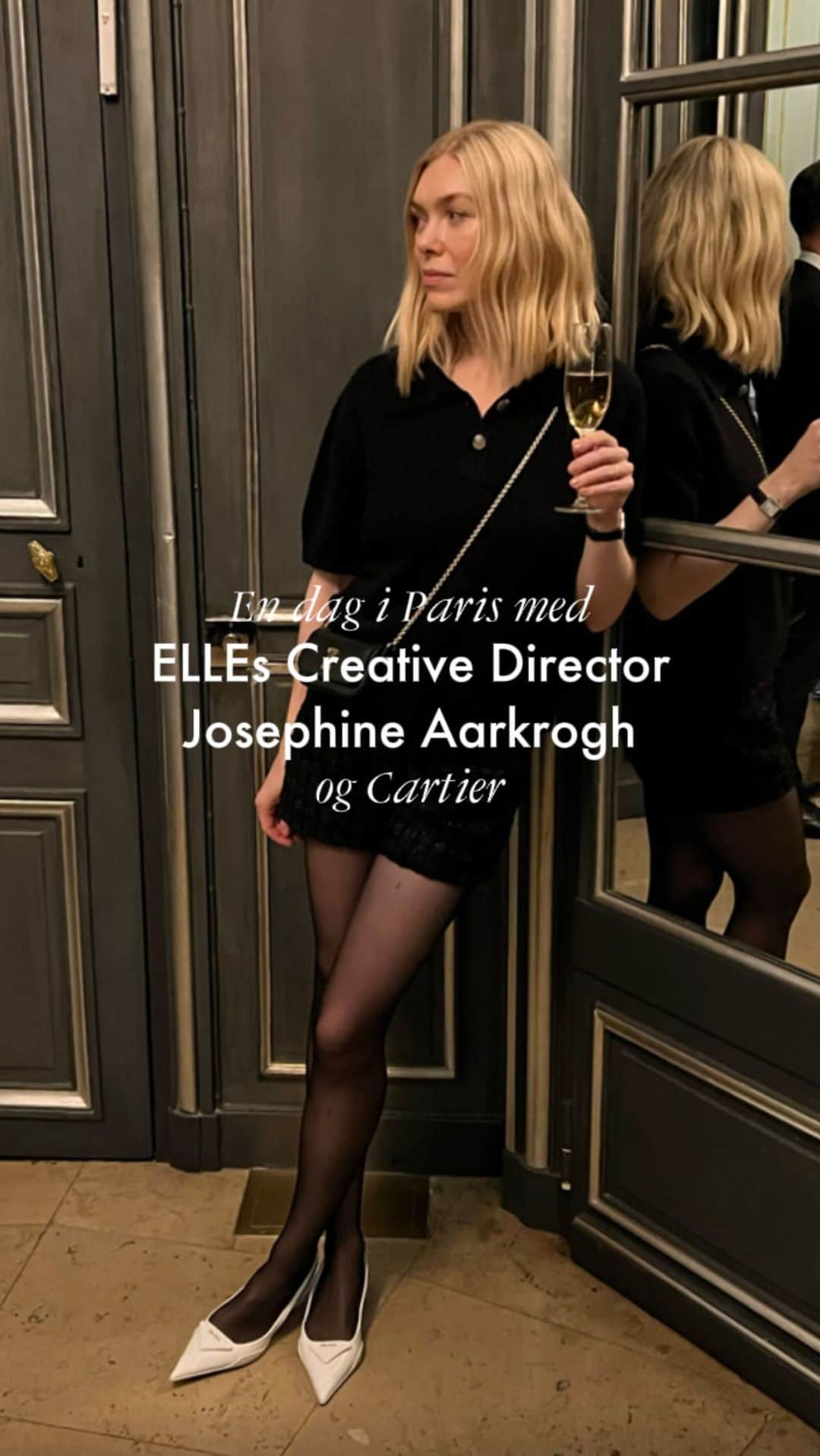 のインスタグラム：「Inviteret | Kom med ELLEs @josephineaarkrogh en tur til #Paris for at være med til fejringen af den nye taske fra @cartier ‘C de Cartier’」
