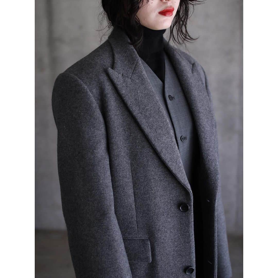 G.V.G.V.のインスタグラム：「SINGLE BREASTED LONG COAT  #gvgv」