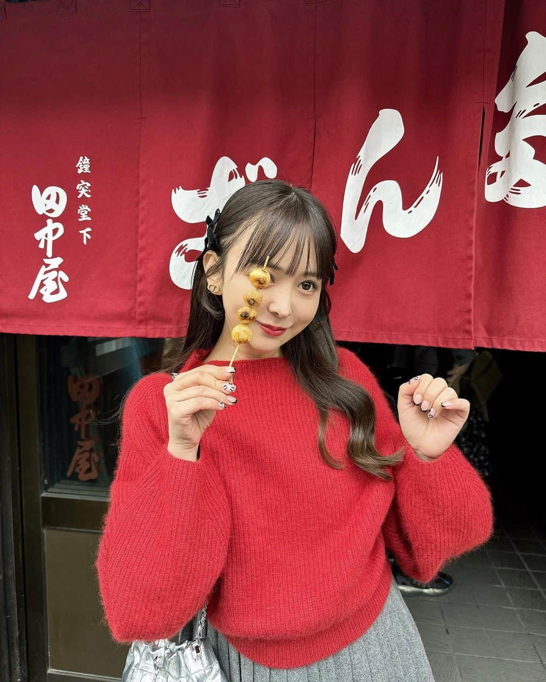 平松可奈子のインスタグラム：「Mちゃんと川越デート♡ˎˊ˗   #川越食べ歩き  #川越グルメ」