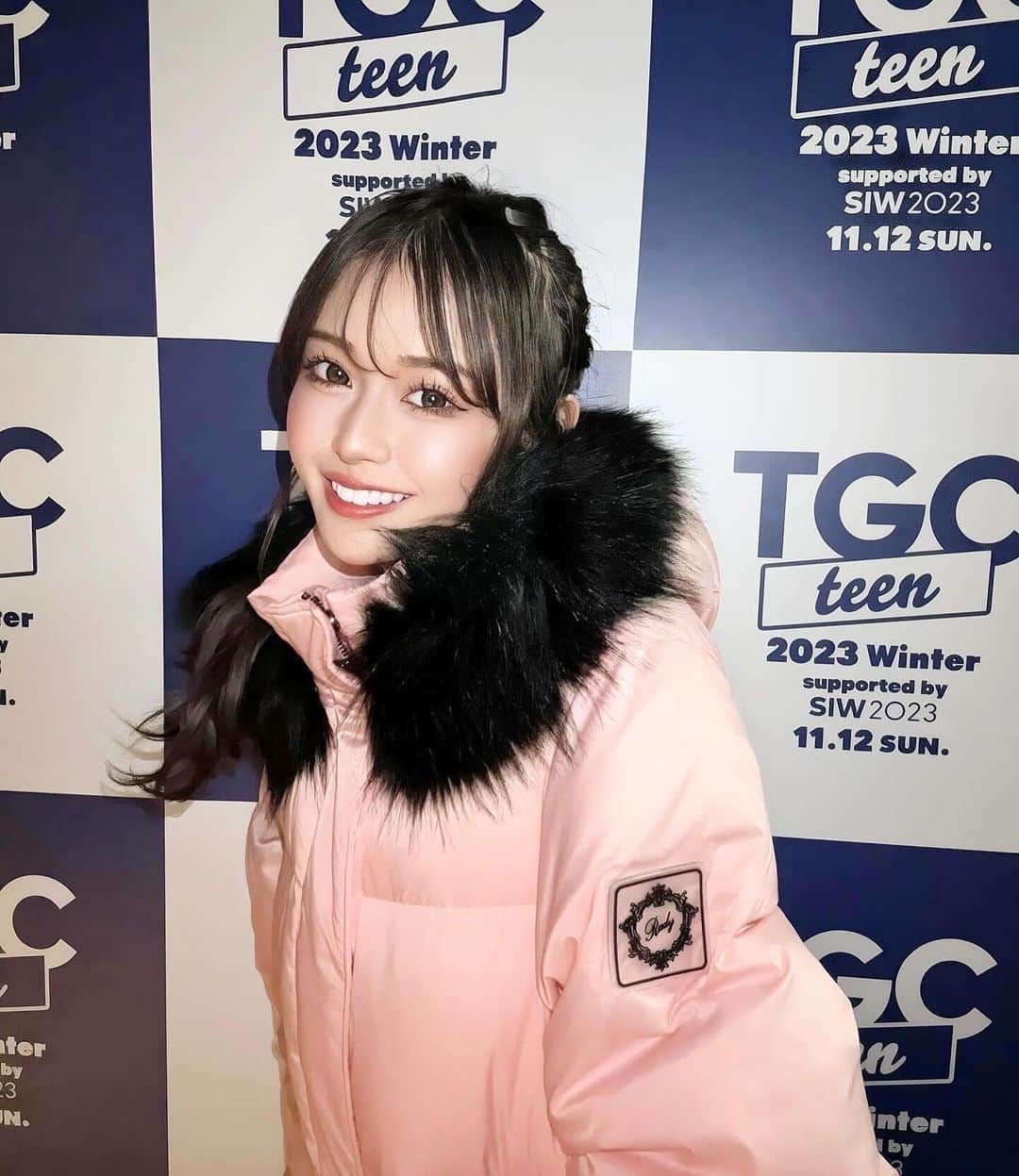 のインスタグラム：「TGCteen ありがとうございました♡  今回も沢山のステージに出させて頂けて 本当に幸せ者です😭💭 何よりも大好きな大好きなブランドのステージを 歩かせて頂けたのが本当に嬉しい！！🩷 憧れの夢がまた叶いました🥰✨  みんなのおかげ！！ いつもありがとう❤️❤️❤️」