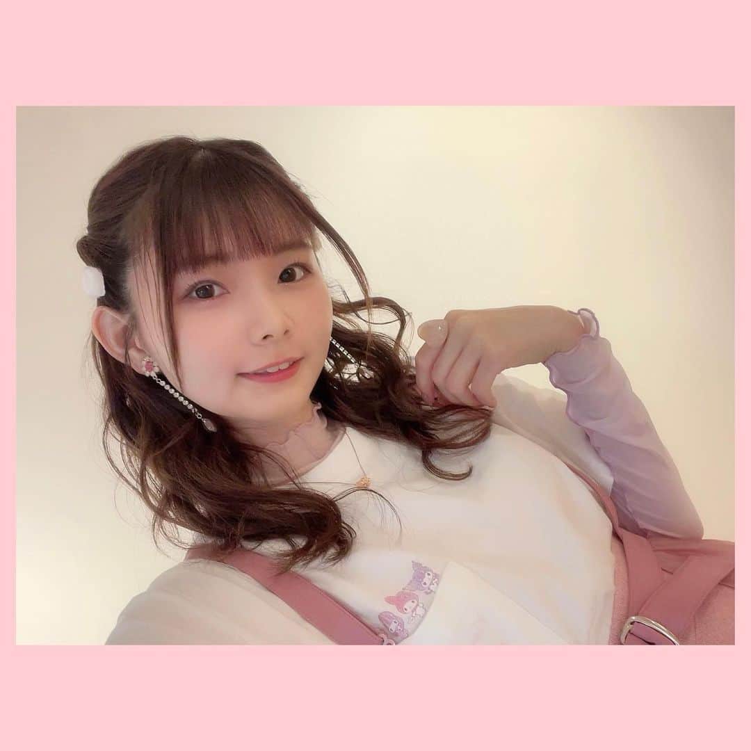 諏訪ななかのインスタグラム：「『Nanaka Suwa♡My Melody PremiumShop』 仙台会場お渡し会でした！ 寒い中会いに来てくれてありがと〜☺️  そして #すわわマイメロ 第4弾は本日で終了でした✨ 4会場ご来場ありがとうございました🤍  (いい背景をさがしていろんなとこで写真撮った笑)」