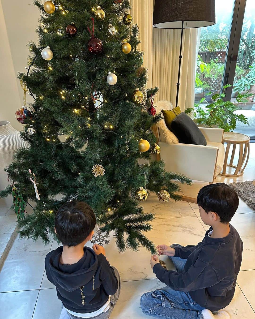 田丸麻紀さんのインスタグラム写真 - (田丸麻紀Instagram)「大好きな クリスマス気分を 少しでも長く 味わいたくて♪♪♪  ちょいっと早めに クリスマス🎄ツリーを 出しちゃいました。  午後からは　長男🦕と フェンシング🤺へ！  今日は なんと、なんと！ @exdreamsports_inc  先生の お嬢様　  江村美咲さんの 使用されていた ユニフォームをお借りして🙏  しかも  Japan！！！と入った ユニフォーム　(*⁰▿⁰*)  こんな どどど素人の私が😱袖を とおさせていただけるなんて💦 恐縮すぎて緊張 そして 感動✨✨✨  ありがとうございました🥺🙏  帰りには 大好物の びっくりドンキーへ♡♡♡♡♡ 💃💃💃  充実した日曜日 最高に気持ち良い 疲労感につつまれて ぐっすり眠ろう💤  おやすみなさい また明日^ ^  #フェンシング #🤺 　 #45歳からの挑戦　💪 #何事も全力で頑張って全力で楽しむ  #びっくりドンキー」11月12日 21時33分 - tamarumaki