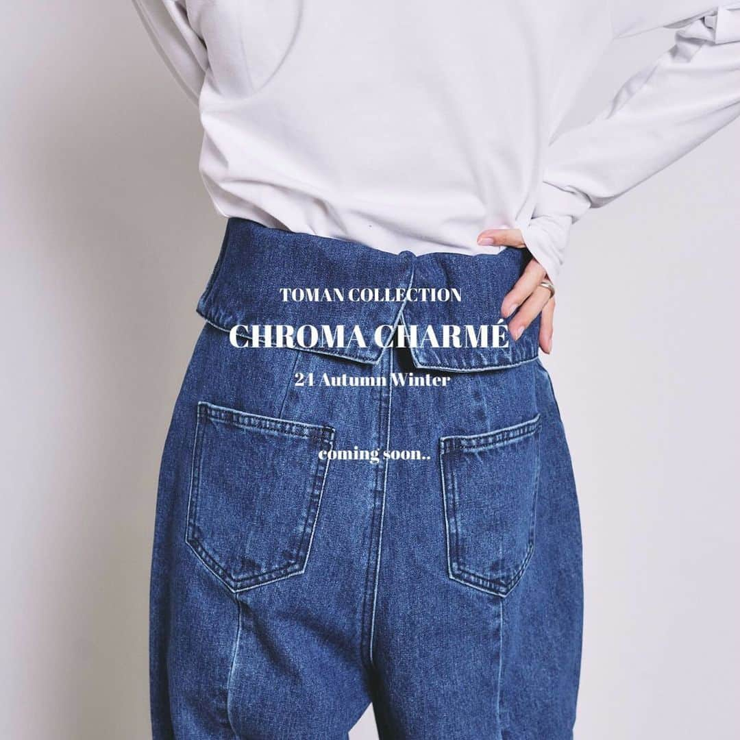 とまんさんのインスタグラム写真 - (とまんInstagram)「TOMAN COLLECTION - CHROMA CHARMÉ -  instagramアカウントができました👕👖  こちらでアイテムの公開をしていきますので ぜひ、チェックしてください↓🛒  ( @chromacharme )  #クローマシャルメ」11月12日 21時39分 - _sweatm