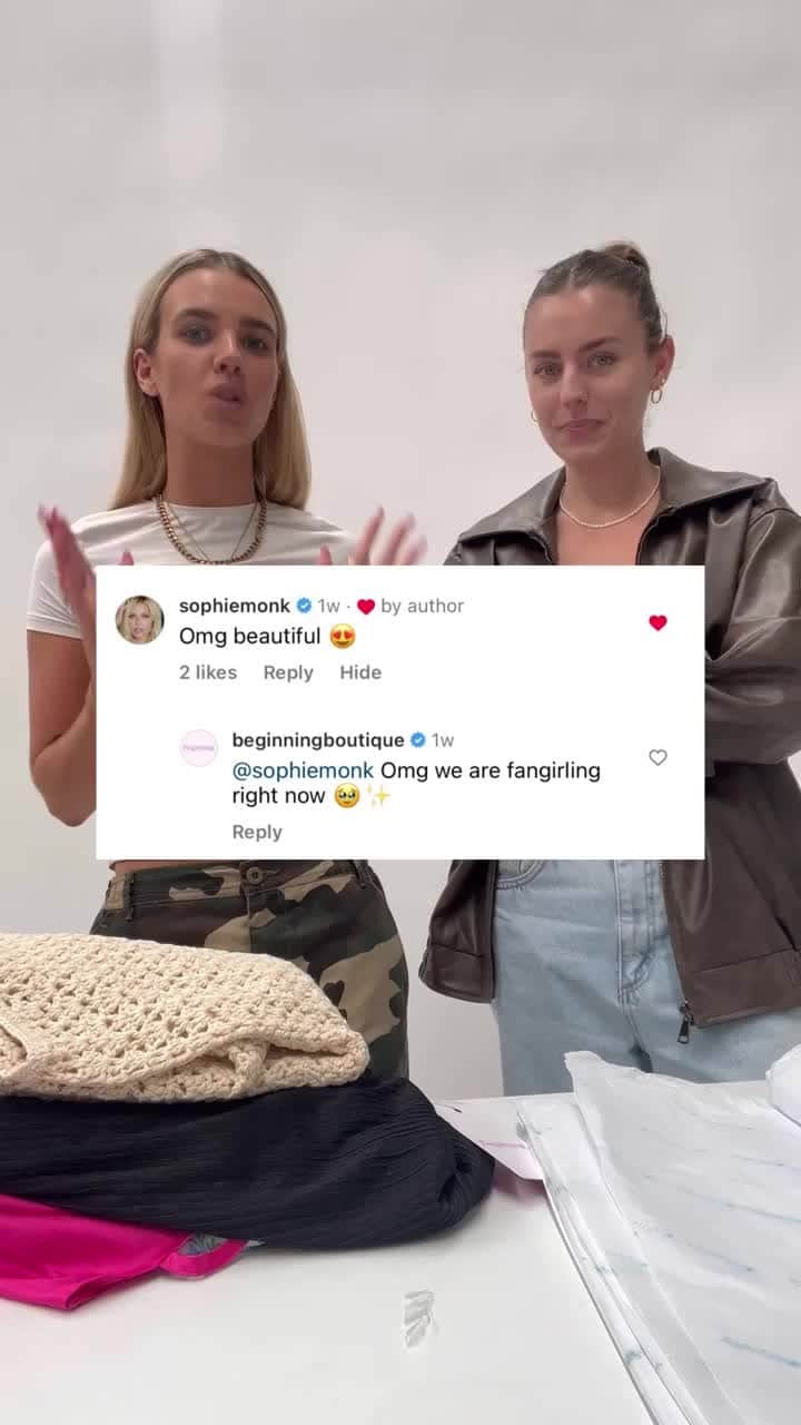 Beginning Boutiqueのインスタグラム：「Love Island recap ft. a package heading to @sophiemonk 🏝✨ What do you guys think of the season so far?⁠」