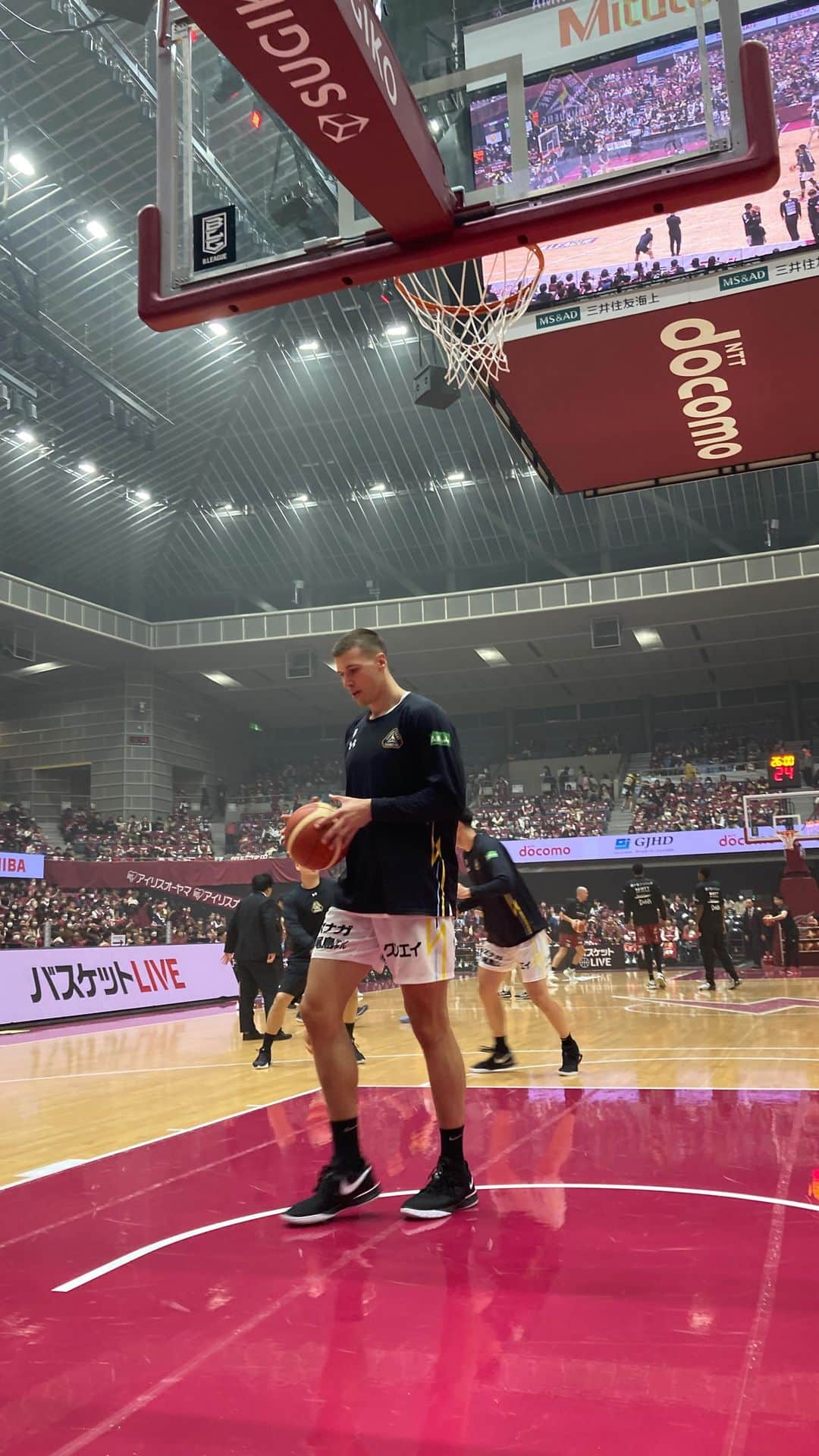 群馬クレインサンダーズのインスタグラム