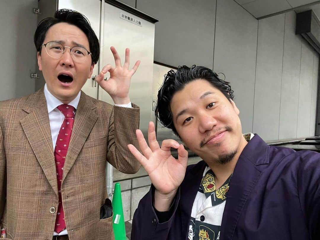 宗安のインスタグラム：「負けましたが もういっちょ頑張ります🔥🔥🔥  NHK新人お笑い大賞 見てくれた方 ありがとうございました！」