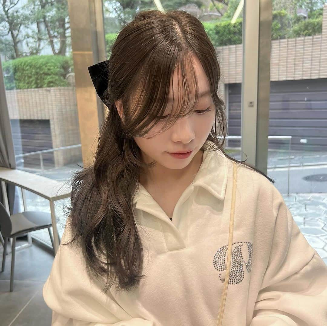 古賀美紀さんのインスタグラム写真 (古賀美紀Instagram)「【人気NO1！bleach無しでできる色素薄めカラー】 嫌な赤みを消して