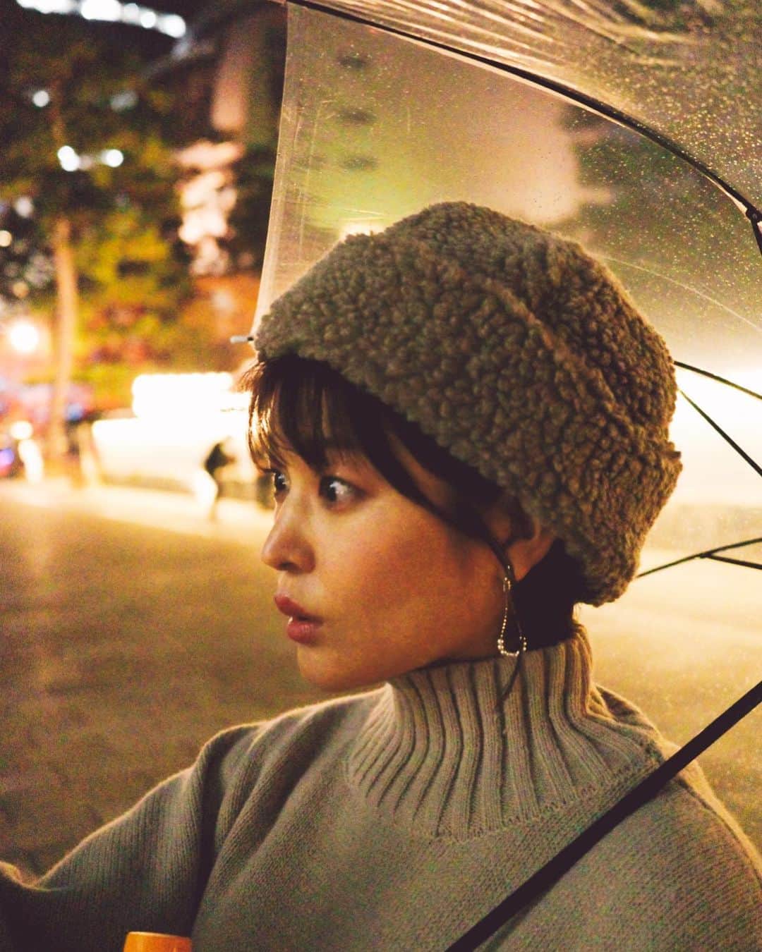 内村麻美さんのインスタグラム写真 - (内村麻美Instagram)「もふもふ帽子❤︎ @ca4la_official」11月12日 21時53分 - asami___05
