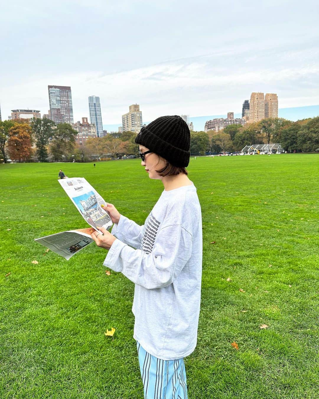 青木美緒さんのインスタグラム写真 - (青木美緒Instagram)「Central Park⛲️⛲️ SATCで良く観ていて行ってみたかったところ☺️🫶 . お気に入りの場所だったから最終日の朝の出発前にも来た☺️💓 . #ニューヨーク #ニューヨーク観光 #ニューヨーク旅行 #nugu_ny」11月12日 17時18分 - m_ooo