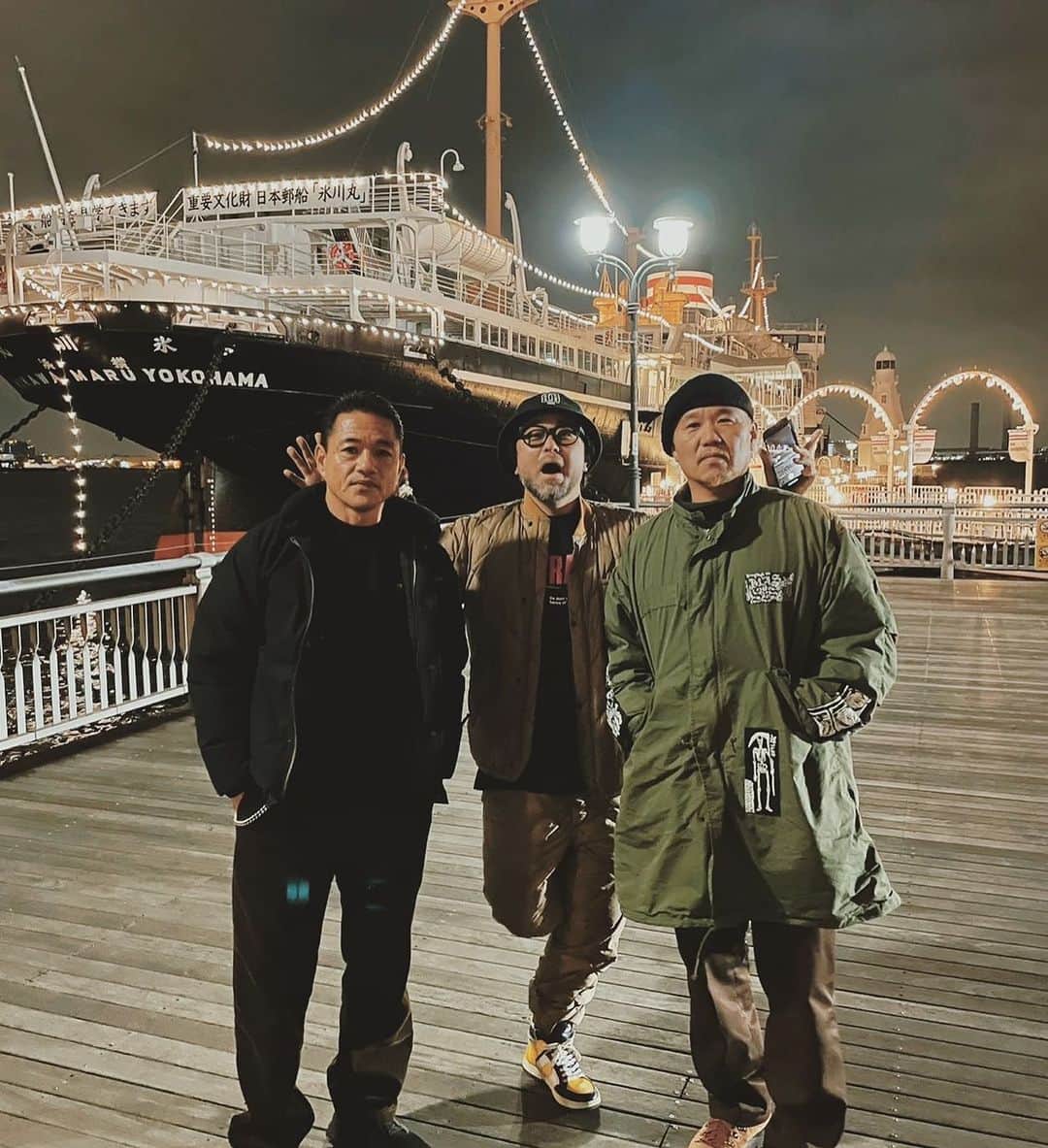 マッコイ斉藤のインスタグラム：「横浜おっさんスイーツ旅氷川丸編」