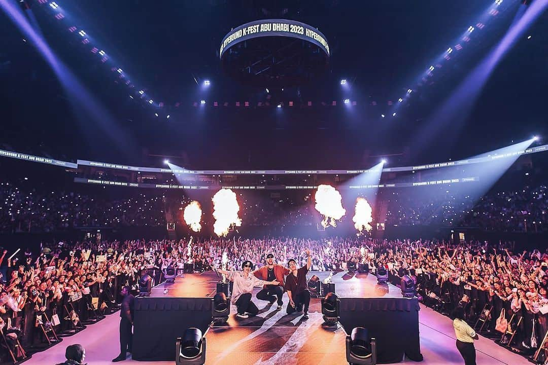 TABLO さんのインスタグラム写真 - (TABLO Instagram)「에픽하이 x 아부다비 Epik High in Abu Dhabi ❤️ Thank you so much, it was a pleasure being with you BEAUTIFUL ppl!!! @hyperound.ae #EpikHigh #에픽하이」11月12日 17時34分 - blobyblo