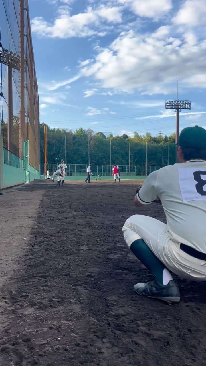 伊藤あさひのインスタグラム：「⚾️ 椿谷真倫エースへの道。 コーチ、根室 キャッチャー、楡 撮影、富嶋 見学、野原。 #下剋上球児 #本日第5話」