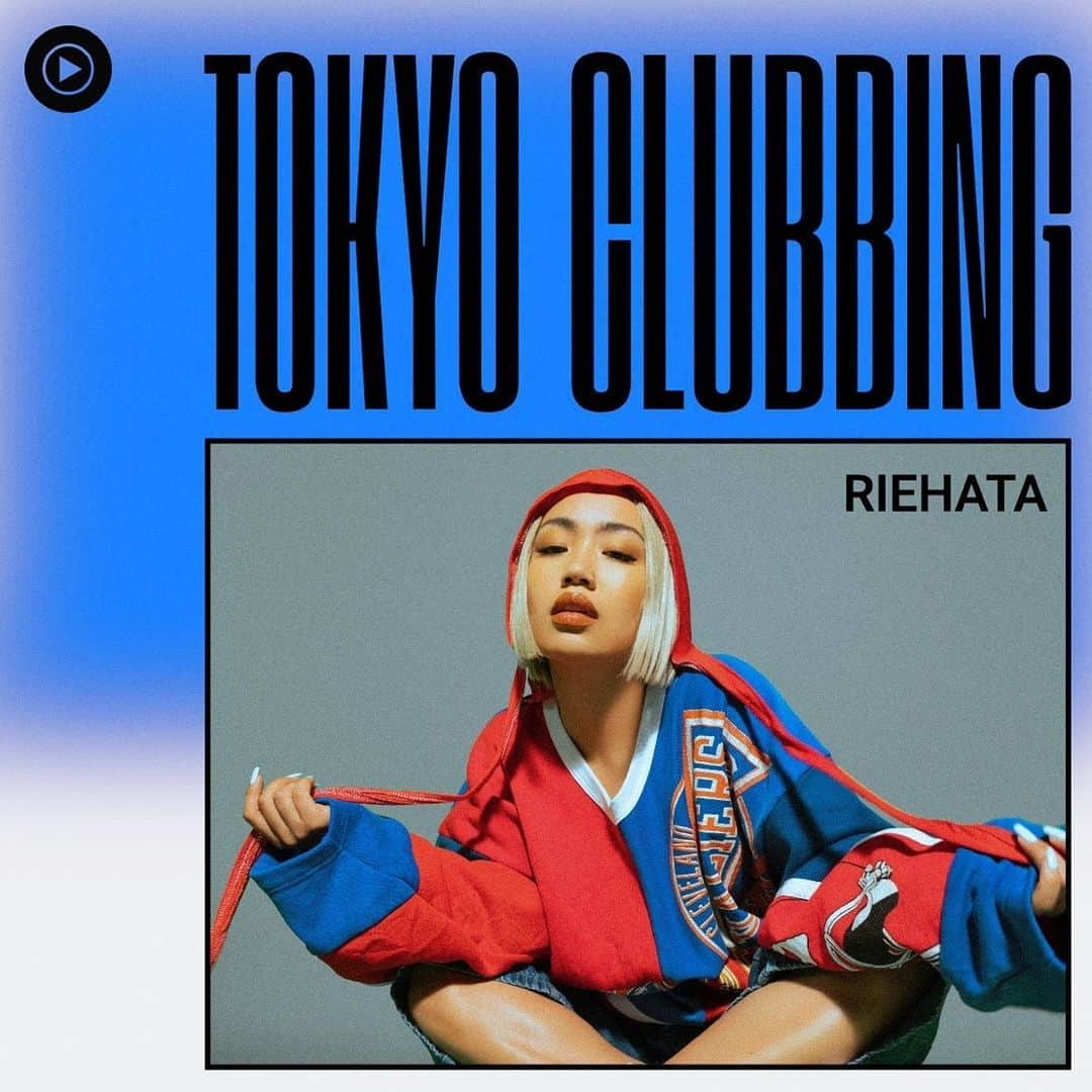 RIEHATAのインスタグラム：「11.10 released 『My Baby』  YouTube Music "TOKYO CLUBBING" PLAYLISTのカバーに💙  #RIEHATA」