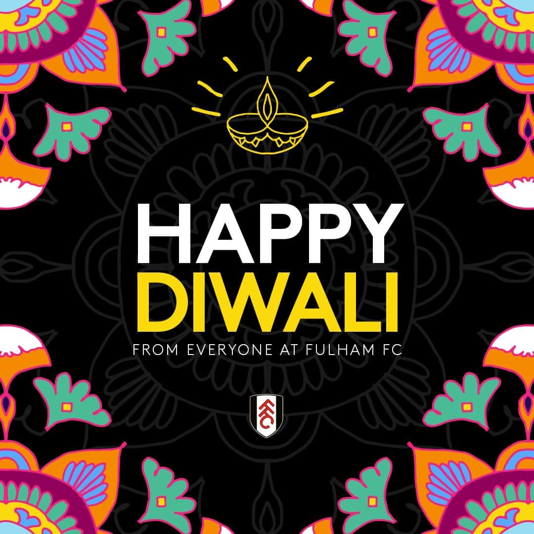 フラムFCさんのインスタグラム写真 - (フラムFCInstagram)「Happy Diwali to everybody celebrating today! 🪔」11月12日 19時37分 - fulhamfc